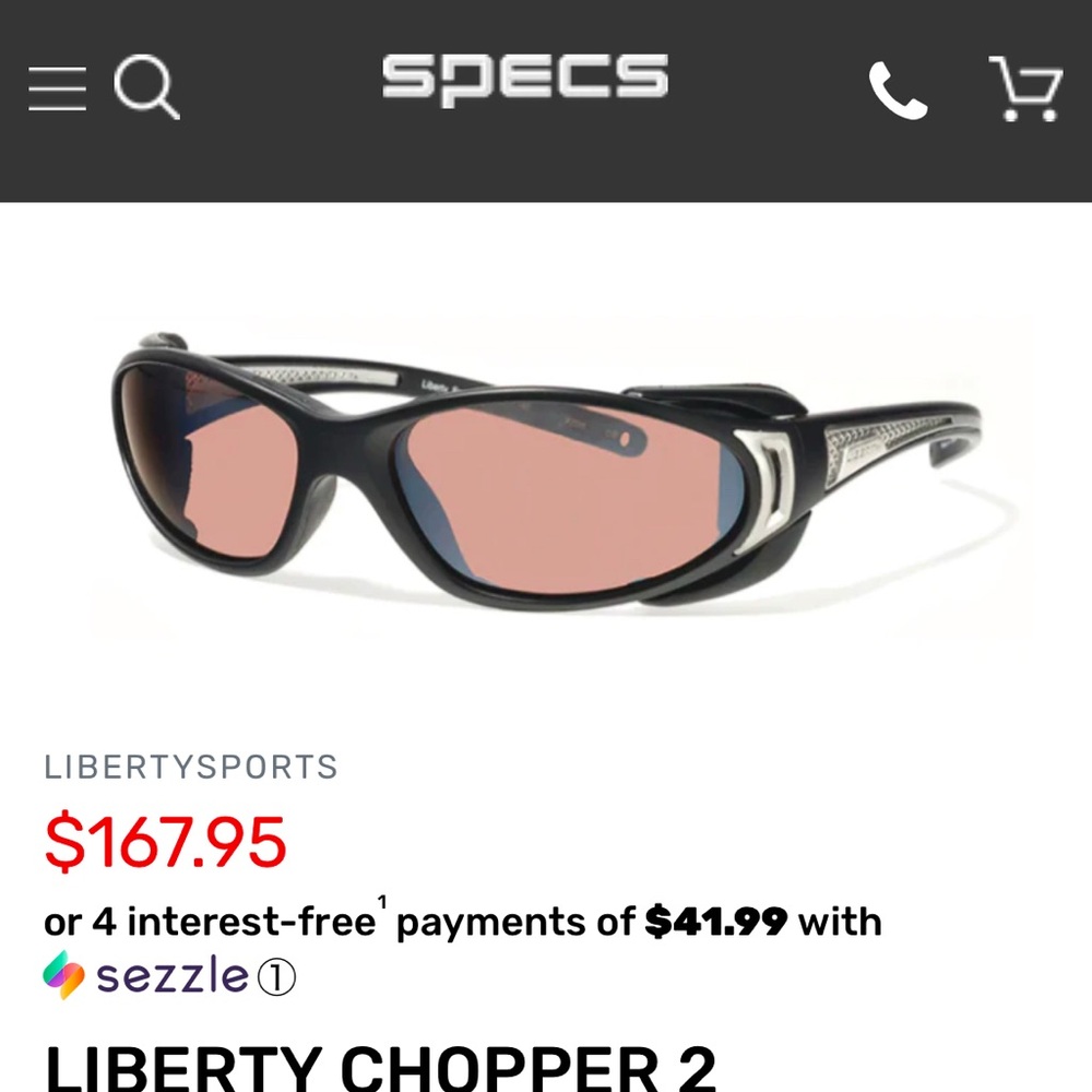 Chopper 2 sport & motorcycle riding eye glasses frame